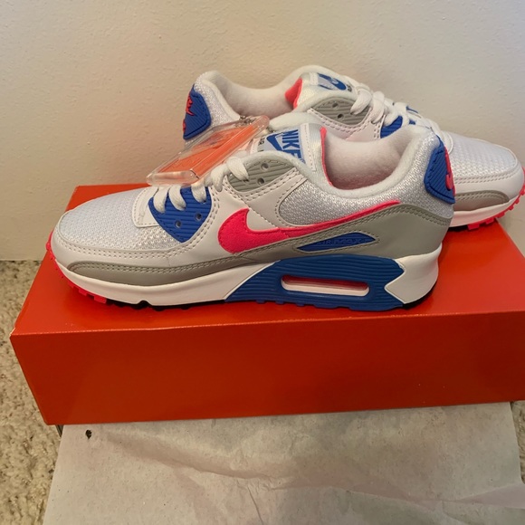 Womens Nike Air Max 90 ‘Hot Coral’ size 5.5 - Picture 8 of 9